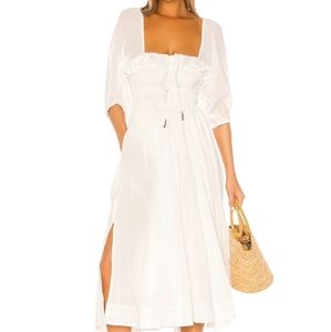 Free People White Oasis Dress